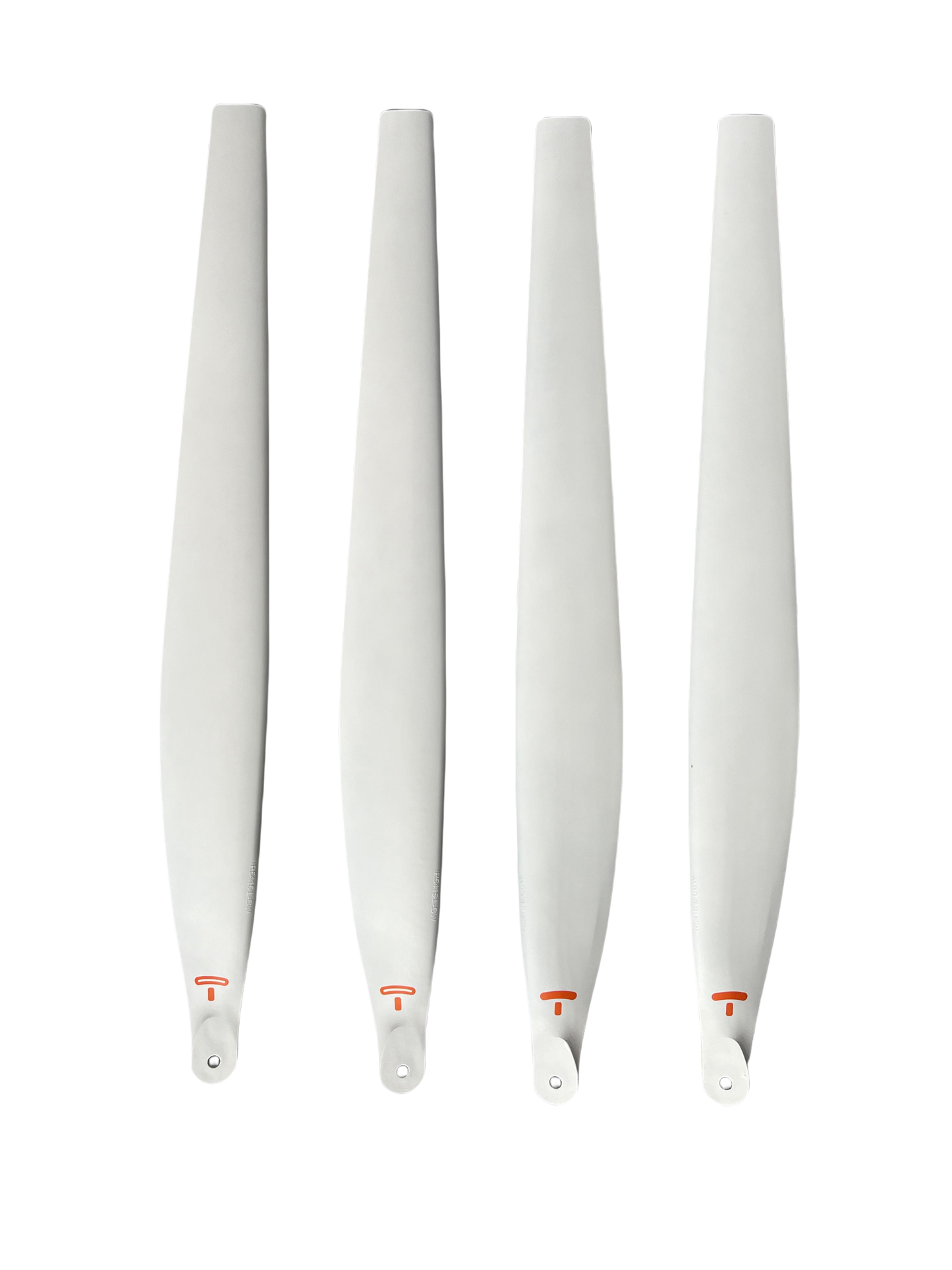 White Folding Carbon Fiber Propeller Blades For DJI T20P/T40/T50 Series